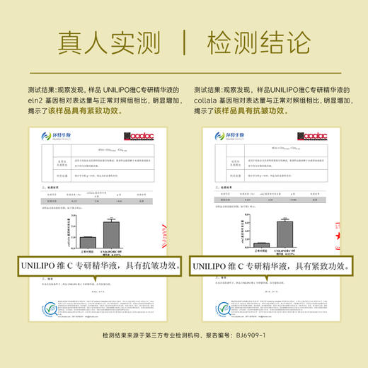 【双重VC 日间御光老】UNILIPO研知有理 维C专研精华液【30ml/瓶】 商品图3