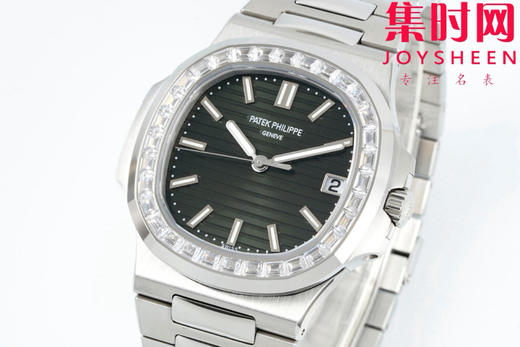 【T钻圈款】百达翡丽DDF鹦鹉螺5711系列 男士腕表 薄荷绿 丹东330一体机 商品图2