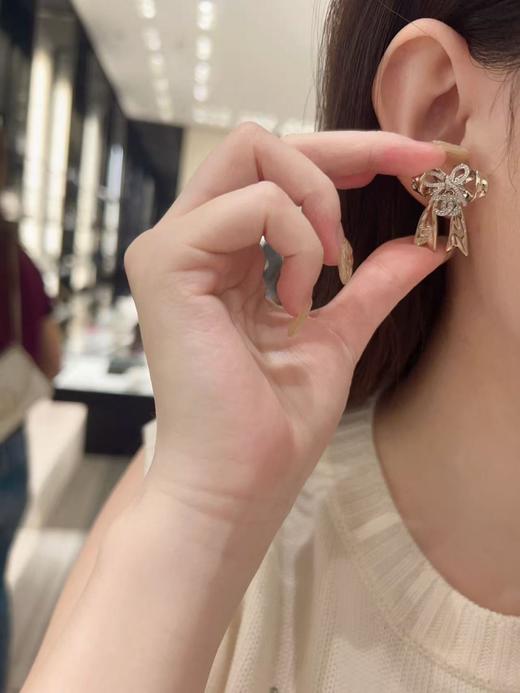 香奈儿 双层蝴蝶结双c耳环（XTY） 商品图2