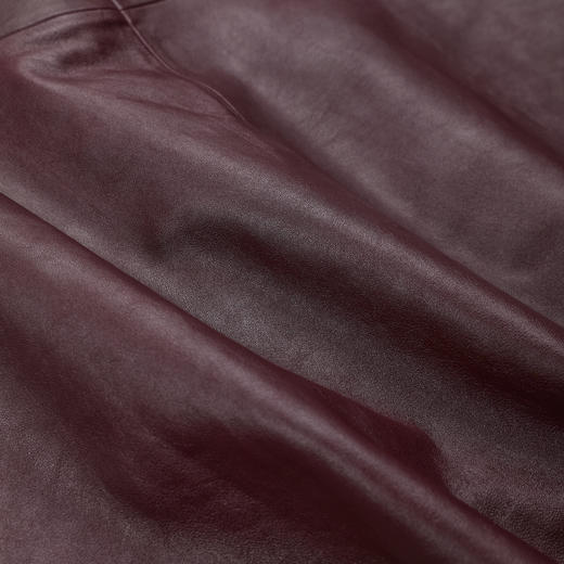 ROMI STUDIO英国进口头层羊皮植鞣哑光皮背心连衣裙RWCWLG7249 商品图4