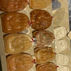 350元/个金丝玉十二生肖挂件