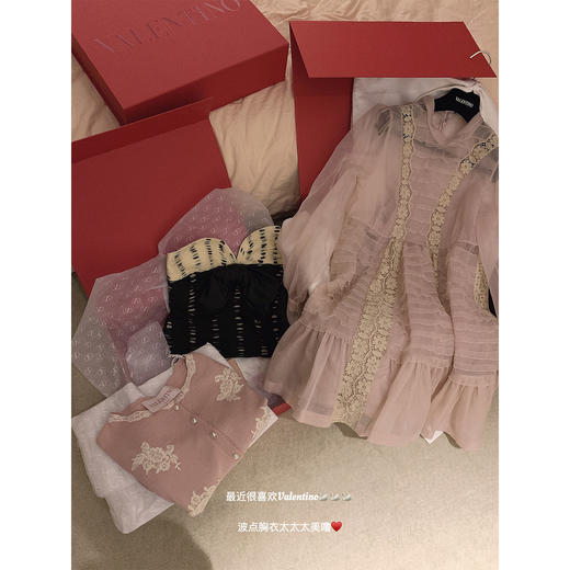 金蘑菇菇 罗马仲夏夜 / Valentin@25ss新季波点胸衣+系带牛仔裤 商品图3