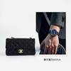 【全新】CHANEL香奈儿CF系列A69900 Y04059 94305黑色淡金扣大迷你mini羊皮CF链条包单肩包女士090326TJ26 商品缩略图10