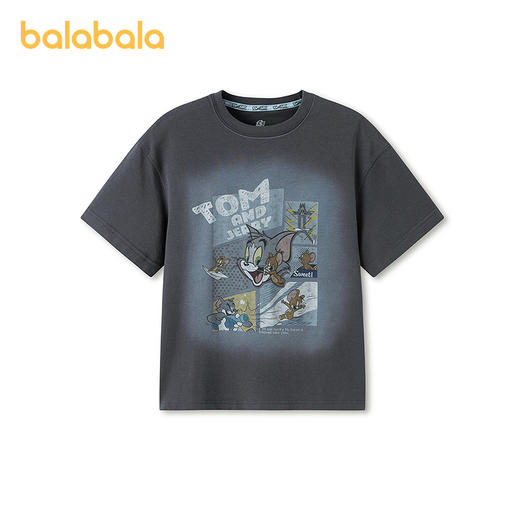 【猫和老鼠IP商场同款】巴拉巴拉童装男童短袖t恤儿童2026新款夏 商品图4