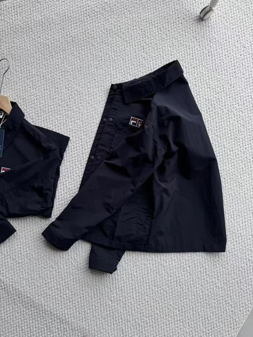 F031201黄景瑜同款梭织夏新小狐狸时尚稳重休闲宽松长袖衬衫上衣 商品图8