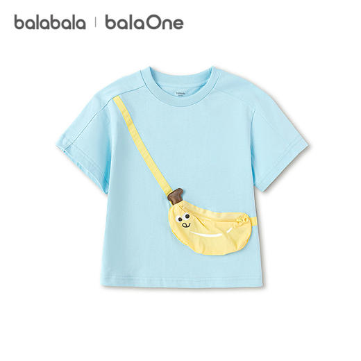 【balaOne】巴拉巴拉童装宝宝短袖t恤男女童2026新款夏装儿童上衣 商品图4