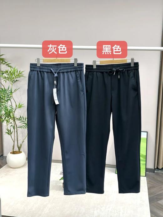 （2件119.8元）罗蒙男士休闲裤，既有休闲裤的舒适度又有西裤的正式感，三防黑科技，防水防污功能性面料！【G】 商品图3
