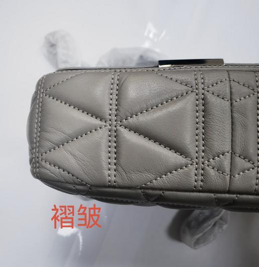 191262364211 迈克高仕MICHAEL KORS MK San 菱格衔缝小香风链条通勤皮质单肩斜挎包【21*6*14cm】 商品图7