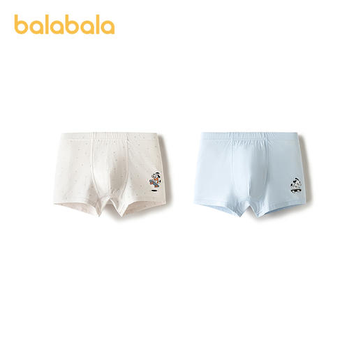 【商场同款】巴拉巴拉男童内裤平角儿童四角短裤大童不夹PP两条装 商品图2