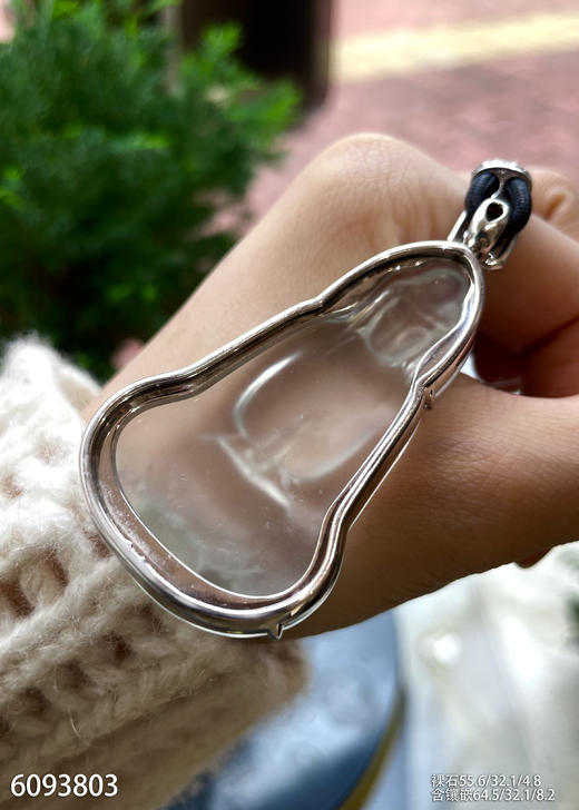 玻璃种观音吊坠【6093803】具体价格微信咨询 商品图7