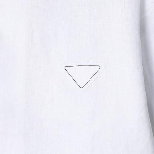 SDSA男装2026新款高贵轻奢时尚简约明线倒三角长袖衬衫百搭宽松 商品图2