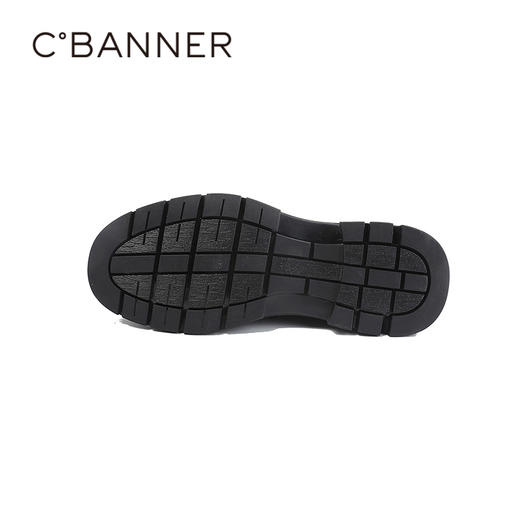 千百度2026春季男鞋清晰纹理有质感 色泽饱满商务休闲A26166680 商品图3