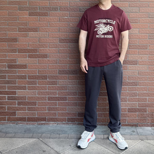 26春夏--男士摩托车印花棉质短袖男T【包邮+三天无理由退换】 商品图13