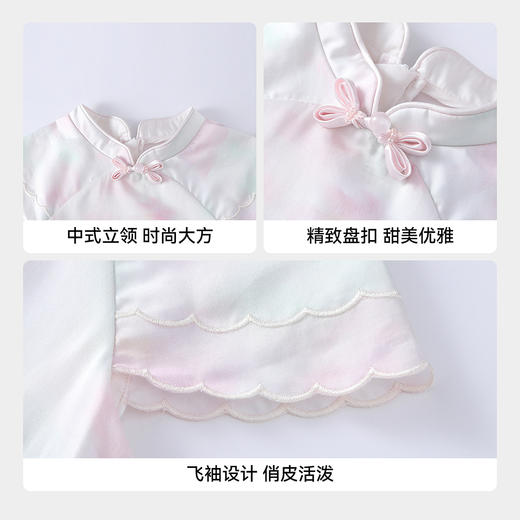 【实体店同款】女童连衣裙夏季新款安奈儿童装XG623125 商品图4