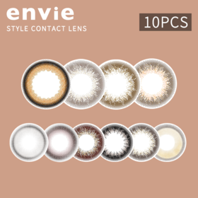 「西安保税仓发货」 Envie 日抛 新版UV 10片 日本隐形眼镜美瞳