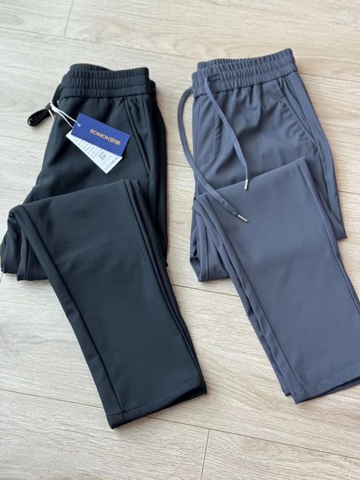 （2件119.8元）罗蒙男士休闲裤，既有休闲裤的舒适度又有西裤的正式感，三防黑科技，防水防污功能性面料！【G】 商品图4