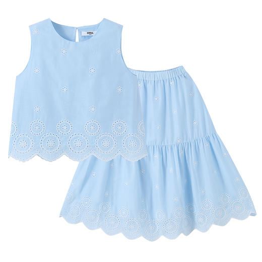 【实体店同款】女童套装夏季新款安奈儿童装AG622260 商品图5