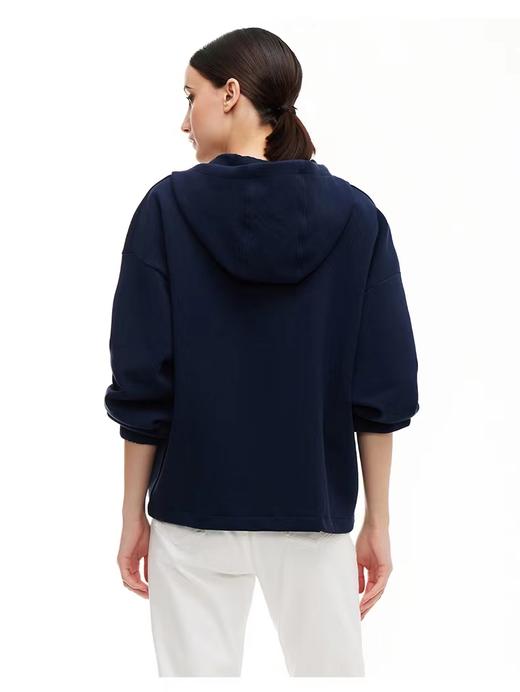 【直发】圣大保女装罗宽松版可调节抽绳收口柔软透气卫衣PS22KJ113W 商品图2