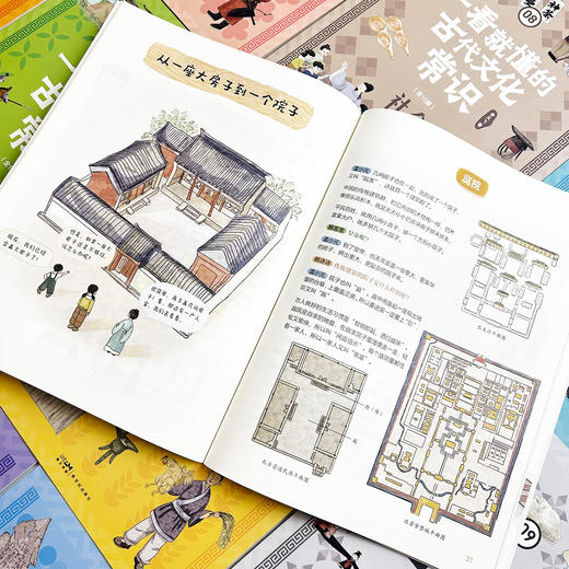 一看就懂的古代文化常识（全10册）覆盖中小学中国古代文化常识要点 商品图4