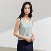 【2026夏季新品】醋酸亚麻・中线背心 丝滑凉感莱赛尔宽松吊带时尚内搭条纹春夏打底衫 商品缩略图5
