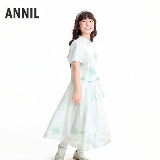 【实体店同款】女童套装夏季新款安奈儿童装AG621264 商品图1