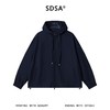 SDSA男装2026新款高贵轻奢时尚简约户外薄款拉链立领连帽夹克外套 商品缩略图0
