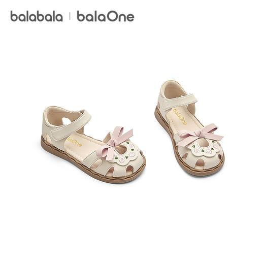 【balaOne】巴拉巴拉童鞋儿童凉鞋女童2026夏新款文艺国风休闲鞋 商品图4