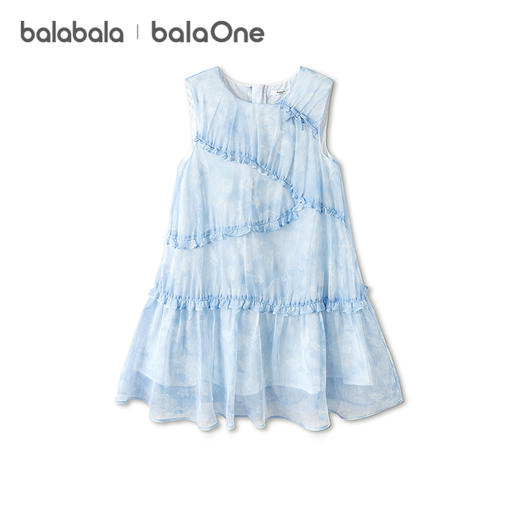 巴拉巴拉童装儿童裙子女童2026新款夏装无袖连衣裙中大童甜美洋气 商品图4