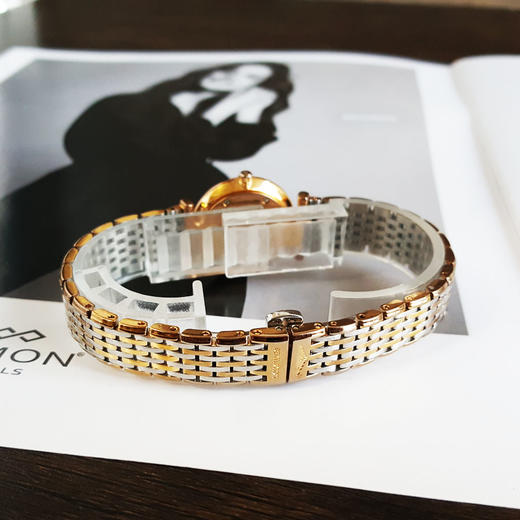 【9成新】LONGINES 浪琴L4.209.1.97.7石英机芯24MM（女款）嘉岚系列精钢PVD镀金020326NJS43 商品图4