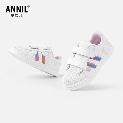 ANNIL/安奈儿男女童春季儿童时尚百搭板鞋HM6104793 商品图3