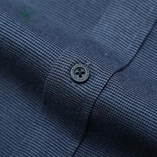 【直发】圣大保罗合身小格子提花长袖衬衣,柔软亲 肤,手感舒适,合身版型-PW24WH019M 商品图3