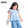 【实体店同款】女童圆领短袖上衣夏季新款安奈儿童装XG621195 商品缩略图1
