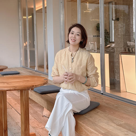 火桐hooton铂金系列 檀木与杜松 色织汉麻衬衫外套 商品图8