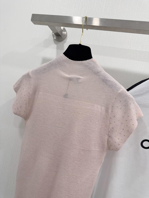 313-1 香奶奶少女粉针织短袖 商品图5