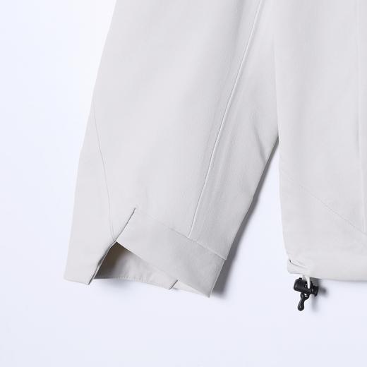 SDSA男装2026新款高贵轻奢简约纯色拉链立领软壳连帽夹克外套 商品图3