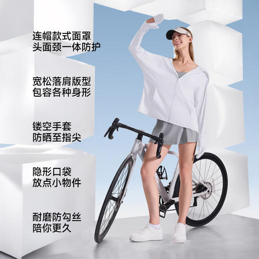 【原纱防晒 高效阻隔】素湃Supield指尖护手背防晒衣F588 吸湿速干 接触凉感 商品图3