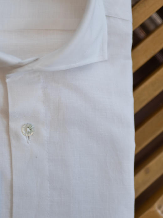 100Hands 白色斜纹棉衬衫 商品图5