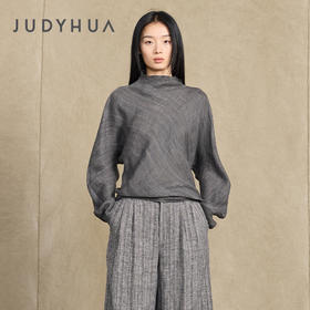 JUDYHUA生命的轨迹系列肌理上衣