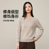 【新品！6色柔软-羊毛衫】逸阳三季可穿软糯针织宽松显瘦内搭纯色圆领羊毛打底5307 商品缩略图2