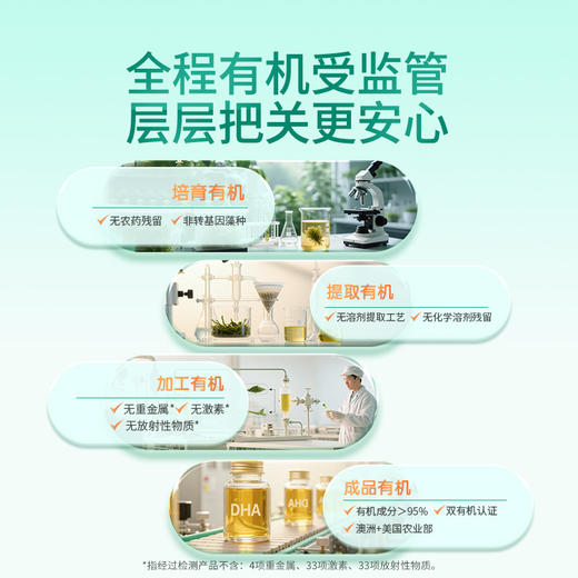 【多sku】Witsbb健敏思有机DHA60粒/瓶 商品图3