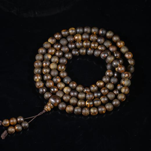 BC.NF3.11-4   白棋沉水念珠，9.43mm，57.83g 商品图0