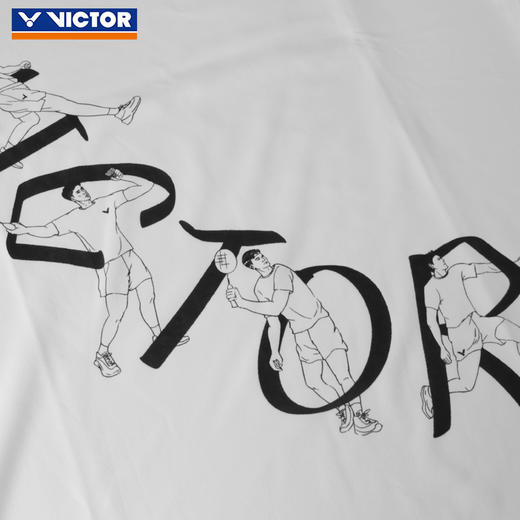 【618活动进行中】VICTOR威克多胜利羽毛球服男女同款比赛训练服T-60027运动短袖T-60034 商品图1