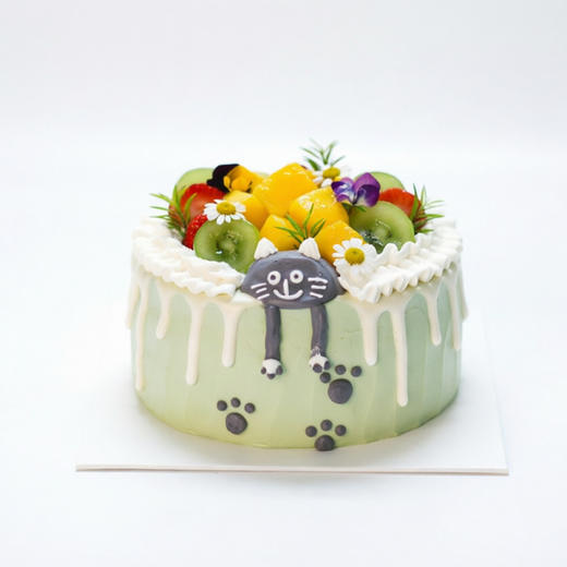 【慵懒午后】萌趣花香奶油蛋糕茉莉樱桃抹茶生日蛋糕26年新款 商品图1