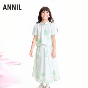 【实体店同款】女童套装夏季新款安奈儿童装AG621264