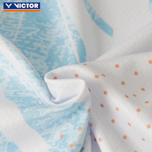 【618活动进行中】VICTOR威克多羽毛球服男女款轻薄透气大赛款运动短袖T-60017 商品图6