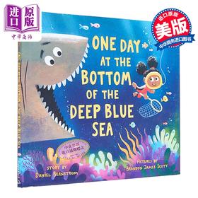【中商原版】深蓝海底的一天 One Day at the Bottom of the Deep Blue Sea 英文原版 儿童绘本 海底冒险的精彩故事 进口 精装