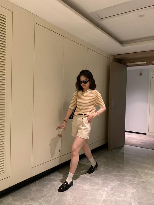 自带凉感的ici*e polo毛衫短袖 商品图12