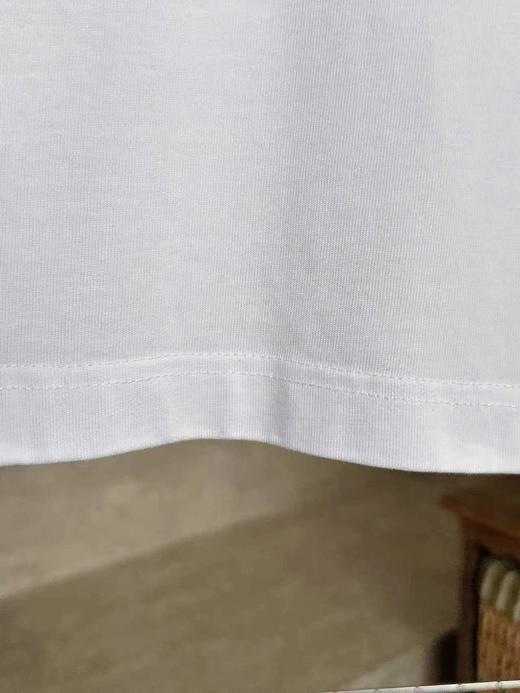 F031257春夏新款刺绣logo时尚百搭简单大气柔软舒适圆领短袖T恤 商品图9