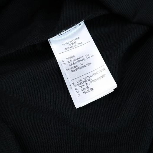 F031235春季新款男女同款细腻柔软轻盈舒适串标圆领运动卫衣 商品图12