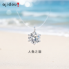 赵露思同款AJIDOU阿吉豆项链女人鱼之泪项链轻奢颈链隐形线锁骨链 商品缩略图2